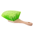 Soft Flagged Tip Wash Brush (Green)